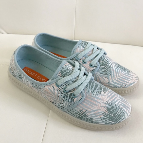 Rocket Dog Shoes - Rocket Dog Palm Fern Tropical Sneakers